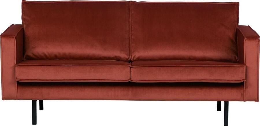 BePureHome | Rodeo 2 5-zitsbank velvet chestnut | Zitmeubels woonkamer | 2-zitsbank