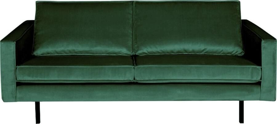 BePureHome | Rodeo 2 5-zitsbank velvet green forest | Zitmeubels woonkamer | 2-zitsbank