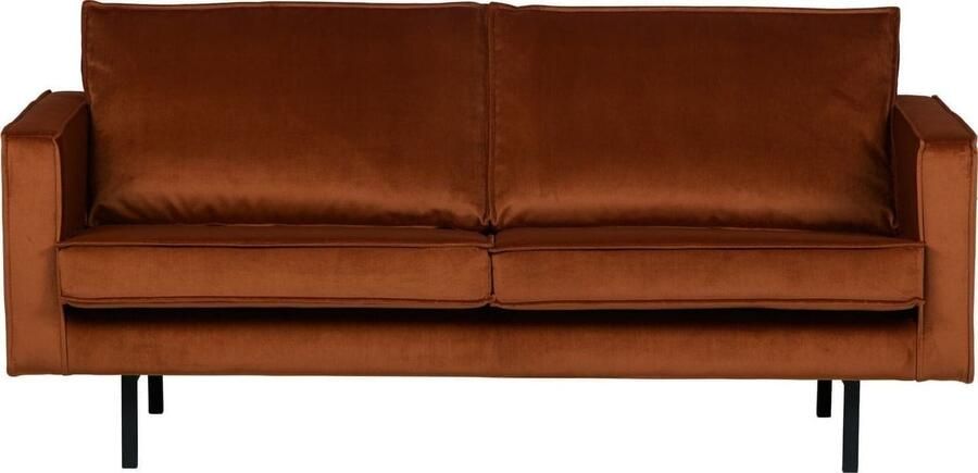 BePureHome | Rodeo 2 5-zitsbank velvet roest | Zitmeubels woonkamer | 2-zitsbank