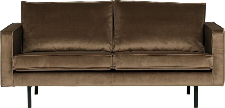 BePureHome | Rodeo 2 5-zitsbank velvet taupe | Zitmeubels woonkamer | 2-zitsbank