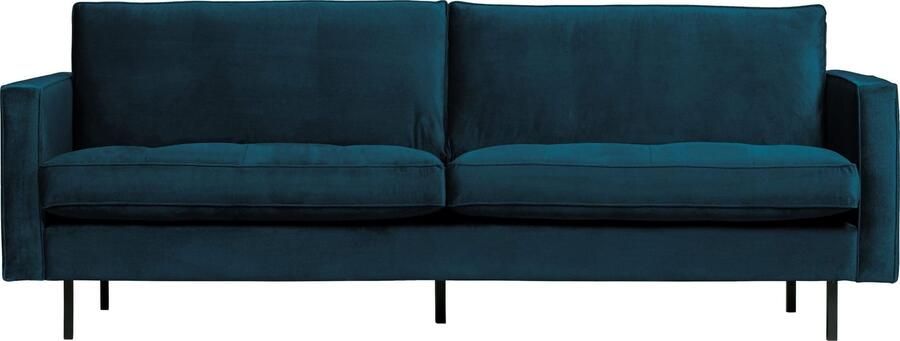 BePureHome | Rodeo Classic 2 5-zitsbank Velvet Blue | Zitmeubels woonkamer | 2 5-zitsbank
