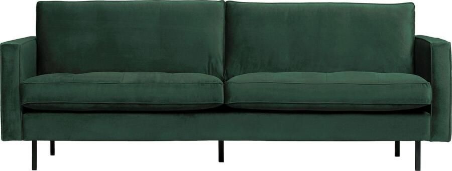 BePureHome | Rodeo Classic 2 5-zitsbank Velvet Green Forest | Zitmeubels woonkamer | 2 5-zitsbank
