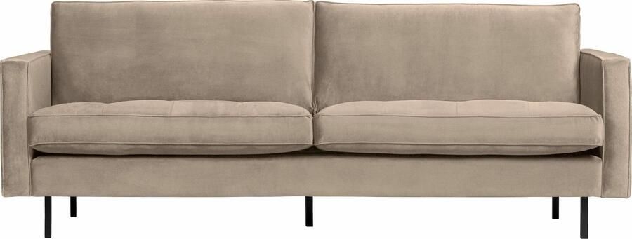 BePureHome | Rodeo Classic 2 5-zitsbank Velvet Khaki | Zitmeubels woonkamer | 2 5-zitsbank