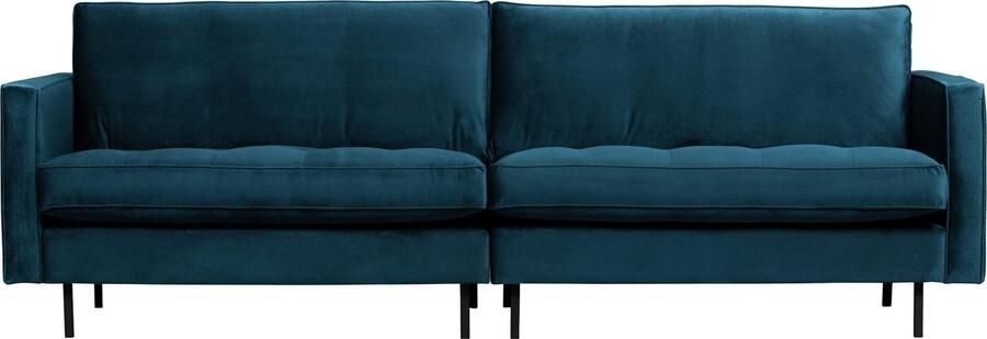 BePureHome | Rodeo Classic 3-zitsbank Velvet Blue | Zitmeubels woonkamer | 3-zitsbank