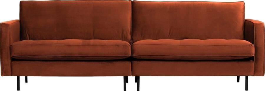BePureHome | Rodeo Classic 3-zitsbank Velvet Roest | Zitmeubels woonkamer | 3-zitsbank
