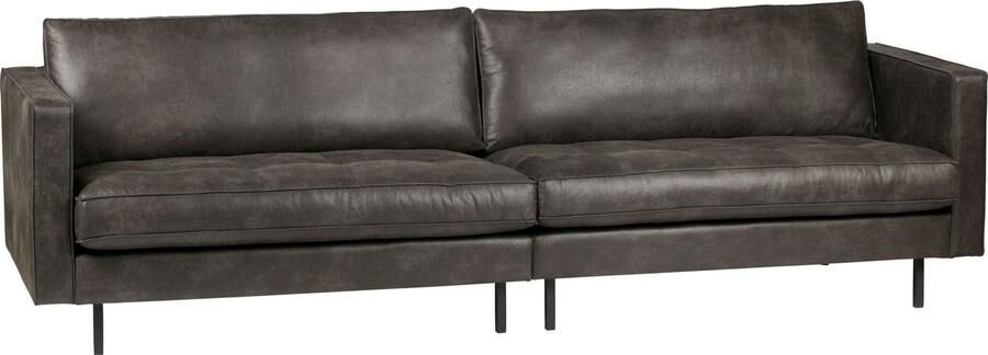 BePureHome | Rodeo Classic 3-zitsbank Zwart | Zitmeubels woonkamer | 3-zitsbank
