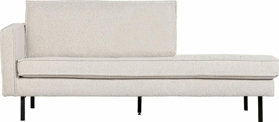 BePureHome | Rodeo Daybed Left Bouclé Naturel | Zitmeubels woonkamer | 2-zitsbank