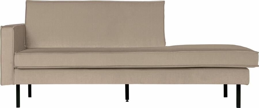 BePureHome | Rodeo Daybed Left Velvet Khaki | Zitmeubels woonkamer | 2-zitsbank
