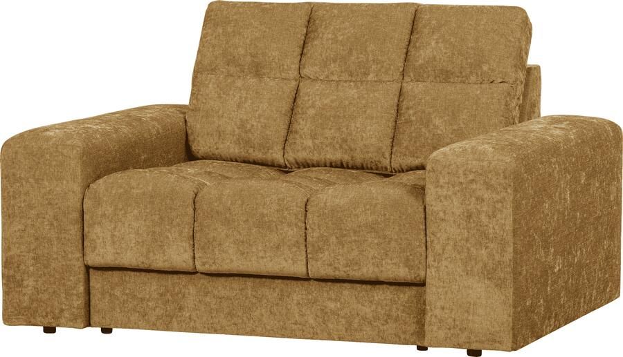 BePureHome | Second date loveseat vintage goud | Zitmeubels woonkamer | Fauteuil