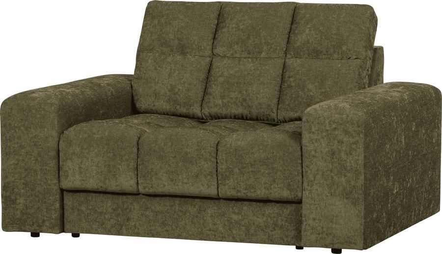 BePureHome | Second date loveseat vintage groen | Zitmeubels woonkamer | Fauteuil