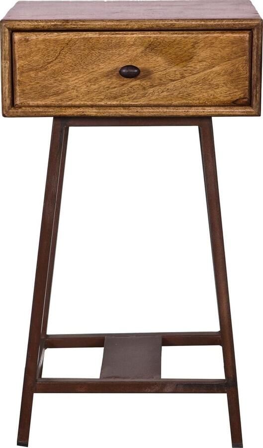 BePureHome | Skybox Sidetable Naturel | Woonkamertafels | Wandtafel - Foto 1