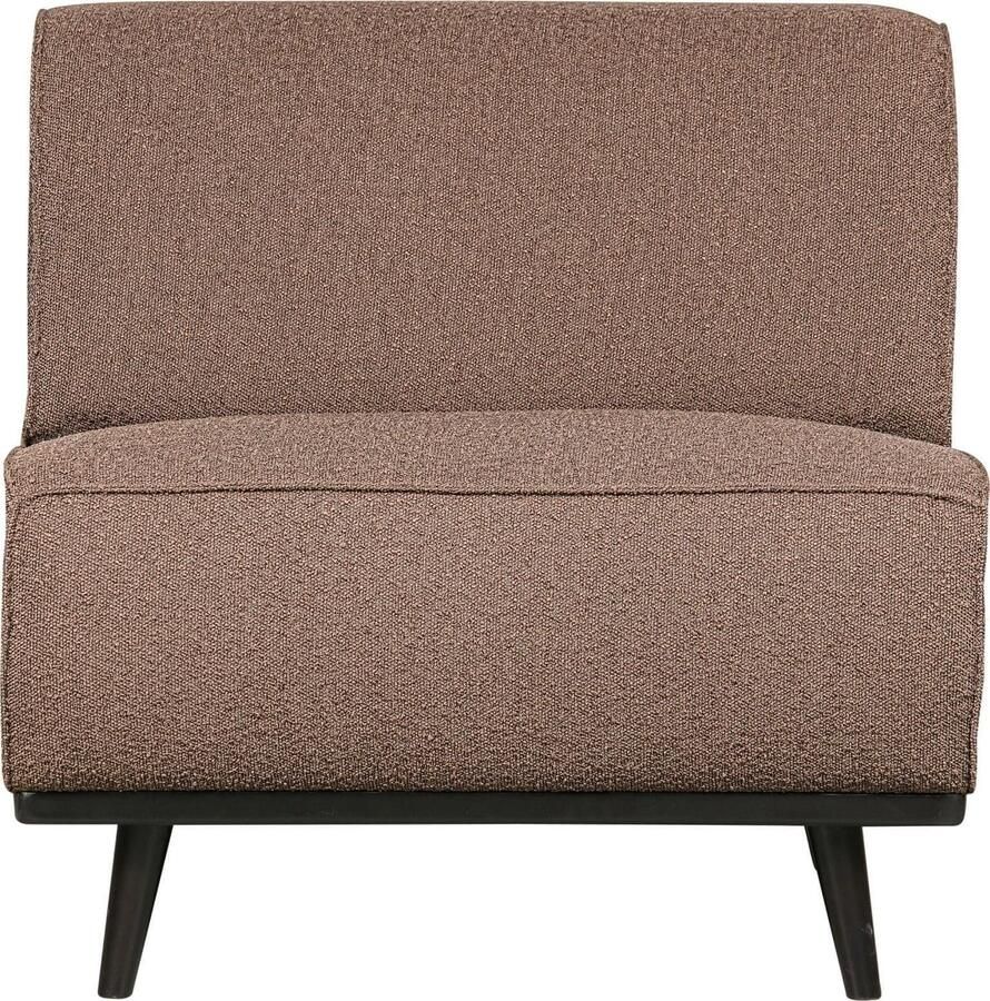 BePureHome | Statement 1-zitsbank Element Boucle Nougat | Zitmeubels woonkamer | Fauteuil
