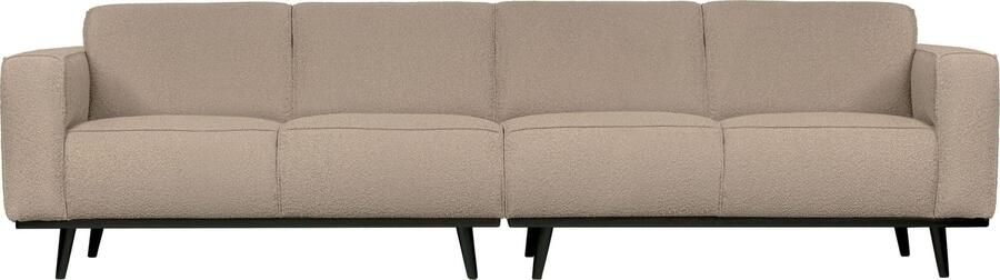 BePureHome | Statement 4-zitsbank 280cm Boucle Beige | Zitmeubels woonkamer | 4-zitsbank