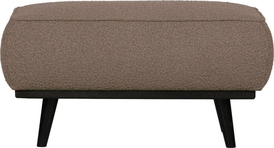 BePureHome | Statement hocker boucle nougat | Zitmeubels woonkamer | Hocker