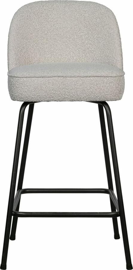BePureHome | Vogue Barstoel 65cm Bouclé Naturel | Zitmeubels eetkamer | Barstoel