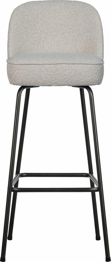 BePureHome | Vogue Barstoel 80cm Bouclé Naturel | Zitmeubels eetkamer | Barstoel