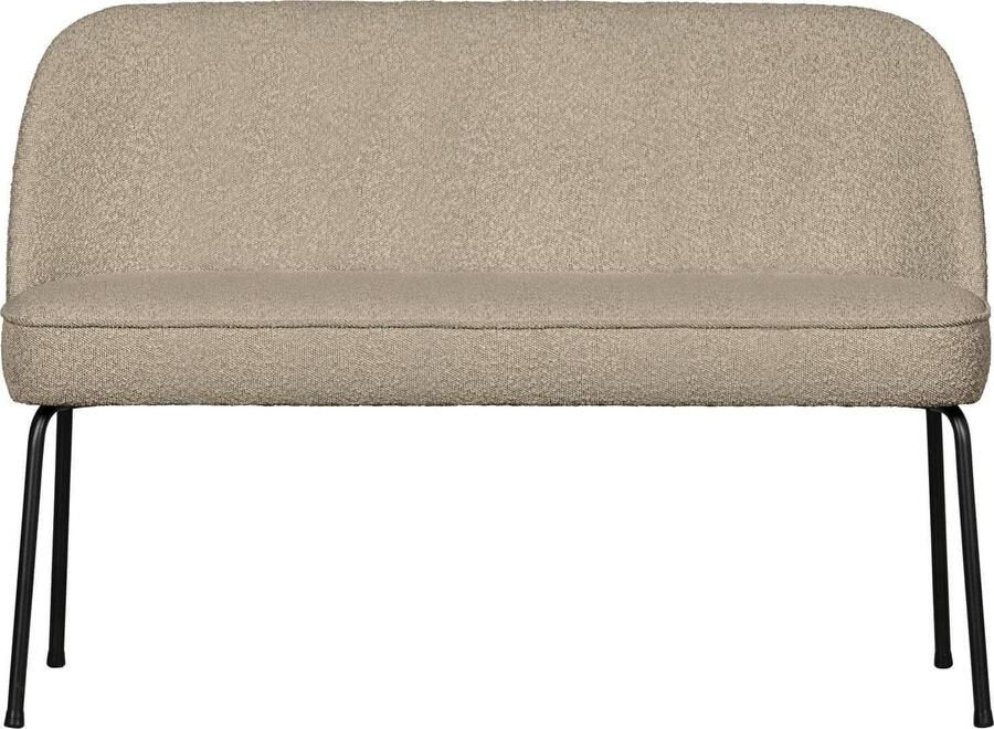 BePureHome | Vogue eetbank boucle beige | Zitmeubels eetkamer | Eetkamerbank
