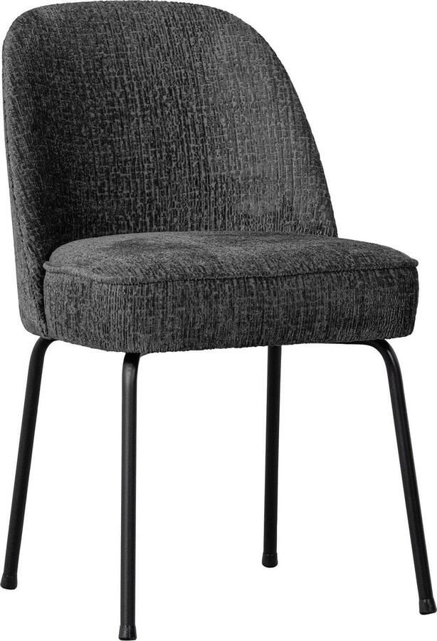 BePureHome | Vogue eetkamerstoel structure velvet mountain | Eetkamerstoelen | Eetkamerstoel