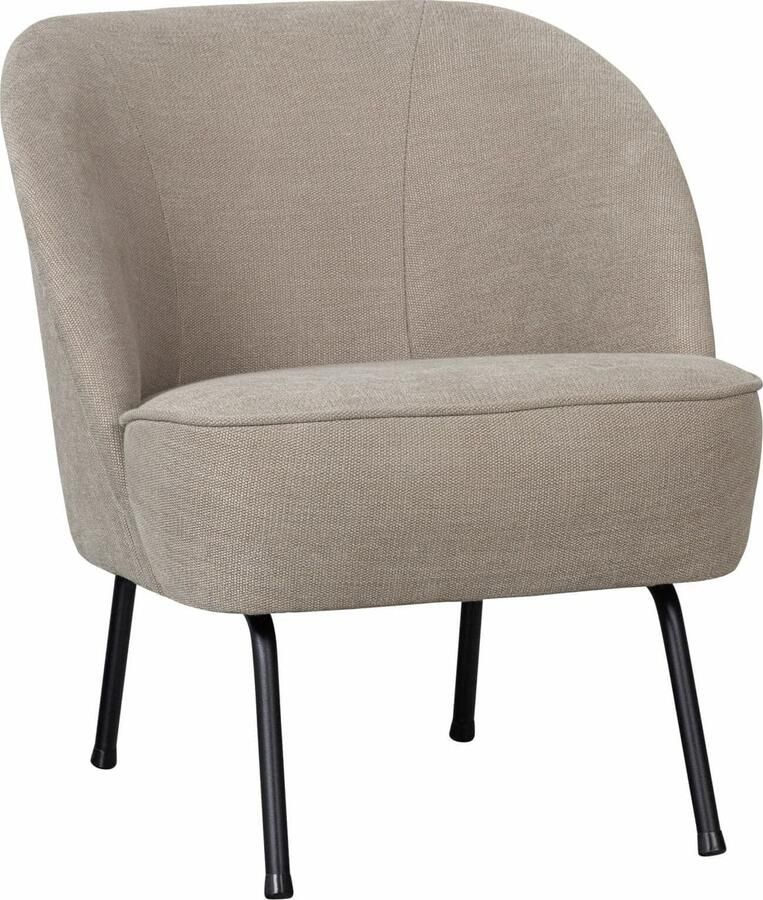 BePureHome | Vogue Fauteuil Geweven Stof Zand | Zitmeubels woonkamer | Fauteuil - Foto 2