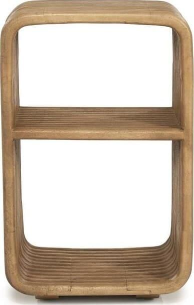 By-Boo Bijzettafel Rigato Mangohout 40 x 30cm Bruin