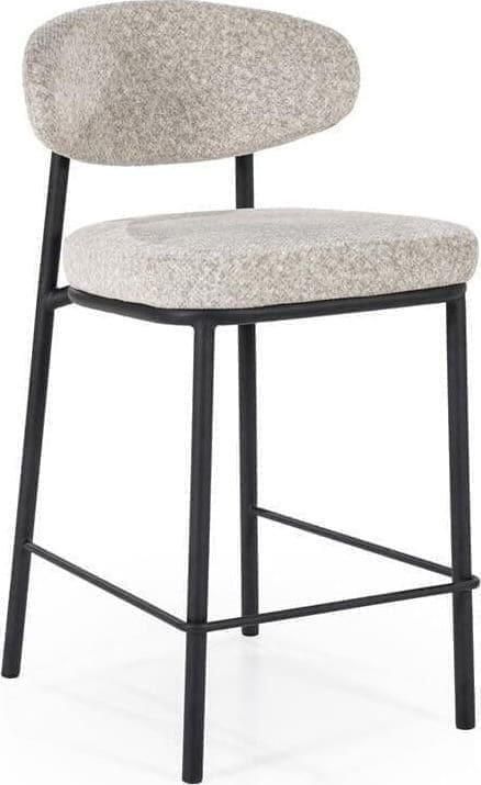 By-Boo | Barstoel Jari Beige | Zitmeubels eetkamer | Barstoel