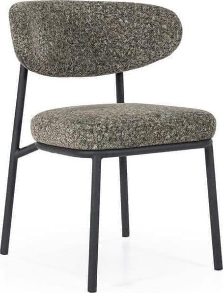 By-Boo | Chair Jari Green | Zitmeubels eetkamer | Eetkamerstoel