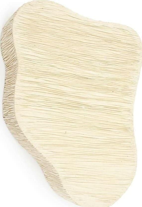 By-Boo Wandlamp Lokta Handgeschept papier 50 x 35cm Natuurlijk Japandi