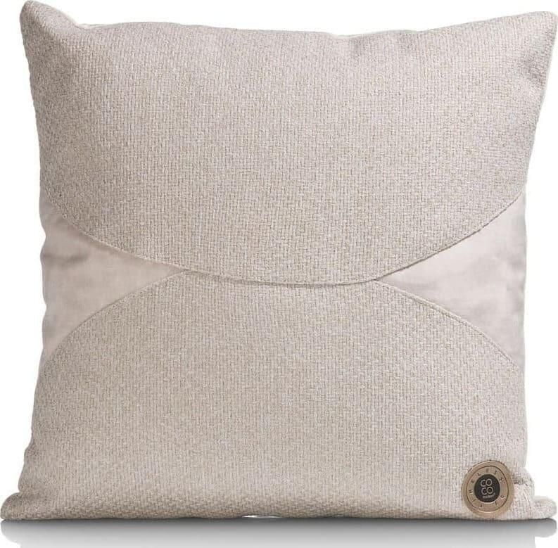 COCO maison | Aria kussen 45x45cm beige | Woonaccessoires | Sierkussen