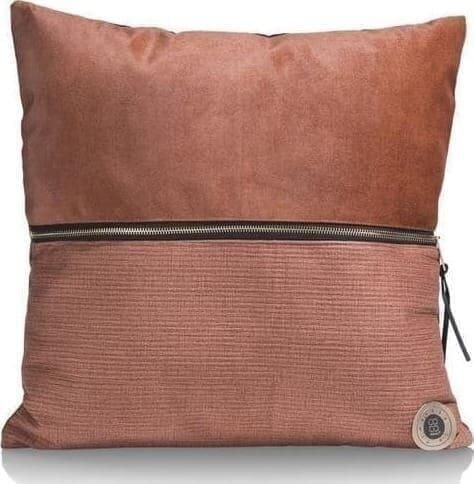COCO maison | Sofia kussen 45x45cm koper | Woonaccessoires | Sierkussen
