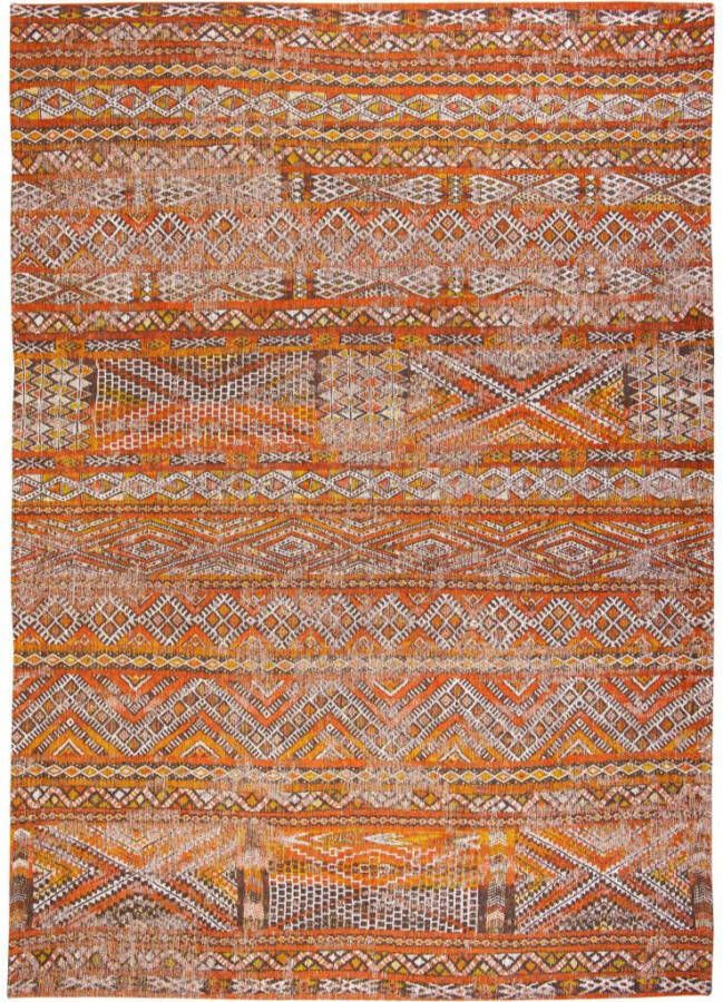 Louis de Poortere Antiquarian Kilim vloerkleed (Afmetingen: 390×290 cm Basiskleur: oranje)