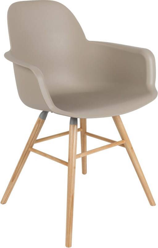 Zuiver | Armstoel Albert Kuip Taupe | Zitmeubels eetkamer | Armstoel - Foto 2