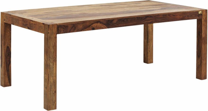 Kare Design Authentico Eettafel 140 X 80 X 75 Cm Sheesham Hout