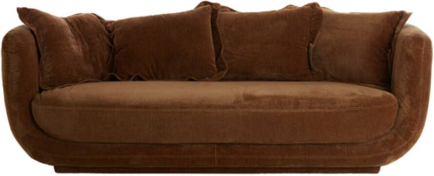 Light & Living Light&living Bank 236x105x80 cm BRAILA velvet bruin