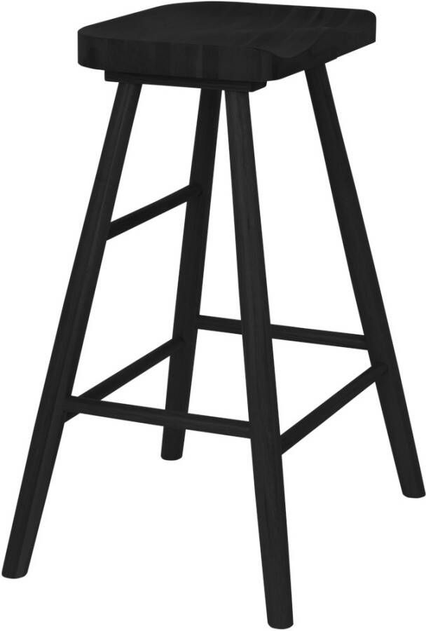 White Label Living | White Label Living | Barstoel Vander Black | Zitmeubels eetkamer | Barstoel | Zitmeubels eetkamer | Barstoel - Foto 2