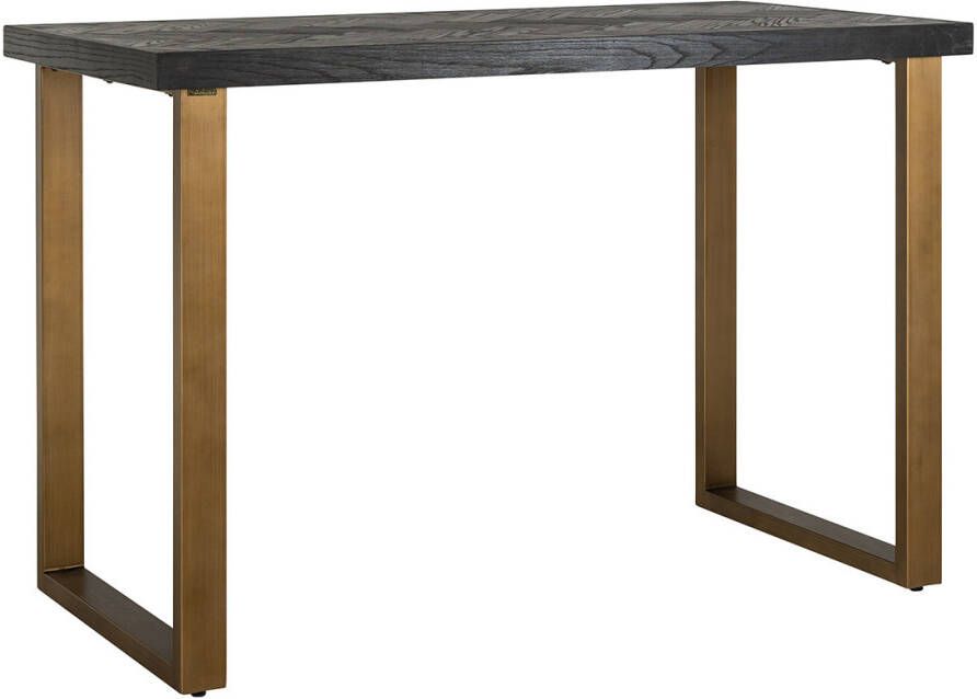 Richmond Interiors Richmond Bartafel 'Blackbone' Brass Eikenhout en metaal 160 x 80cm