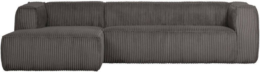 WOOOD Exclusive WOOOD Loungebank 'Bean' Links Rib kleur Terrazzo