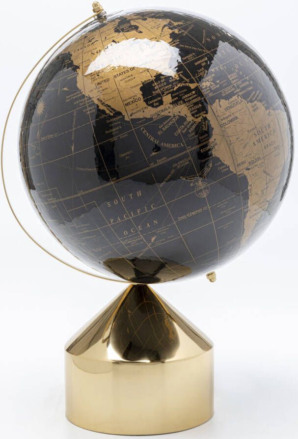 Kare Design Decofiguur Globe Top Gold 47cm
