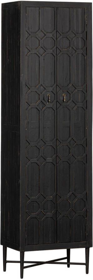 BePureHome Opbergkast Bequest Grenenhout 210 x 60cm Zwart - Foto 4