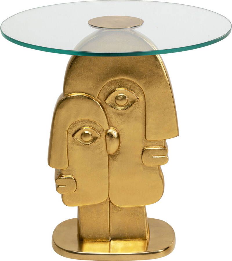 Kare Design Kare Bijzettafel 2Faces Ø55cm