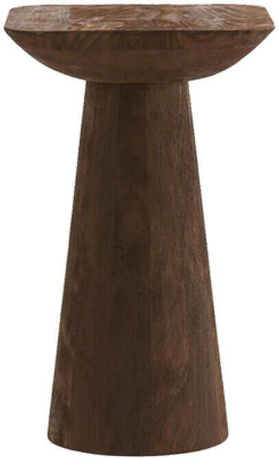 Light & Living Light&living Bijzettafel 33x33x53 cm DEGO mat donker bruin