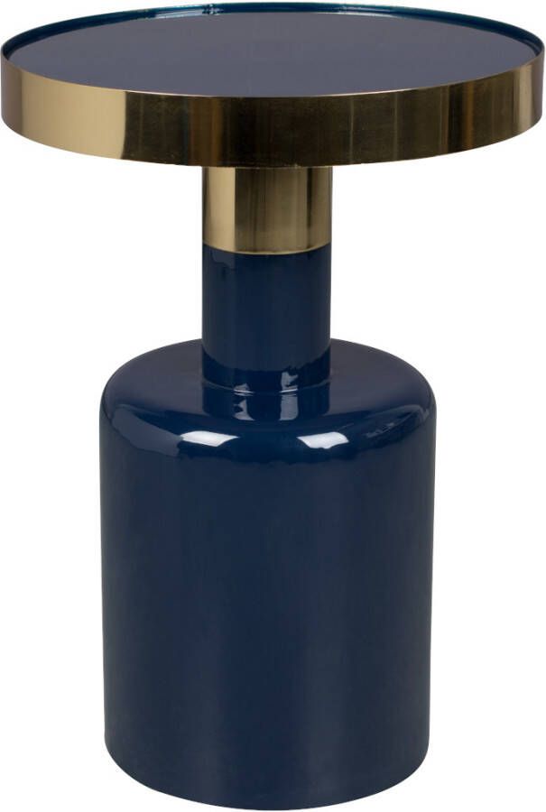 Zuiver | Bijzettafel Glam Blue | Woonkamertafels | Bijzettafel