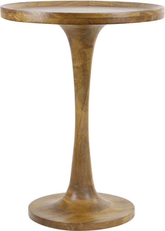 Light & Living Light&living Bijzettafel Ø60x80 cm JOEKON hout olie bruin