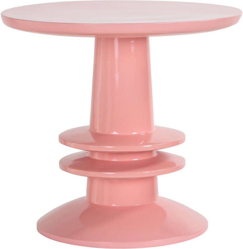 Richmond Interiors Richmond Ronde Bijzettafel Josy 42cm Roze