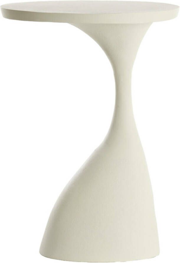 Light & Living Light&living Bijzettafel 40x33x61 cm MACAU mat crème