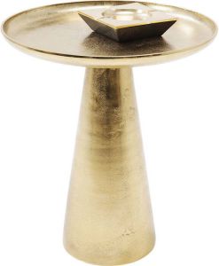 Kare Design Kare Bijzettafel Plateau Uno Brass
