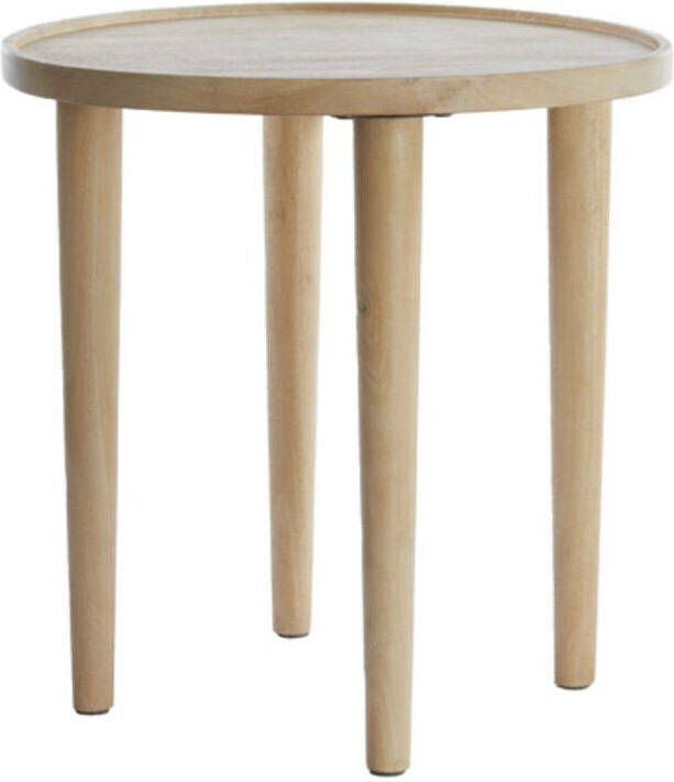 Light & Living Light&living Bijzettafel Ø49x49 cm QIANO mango hout naturel