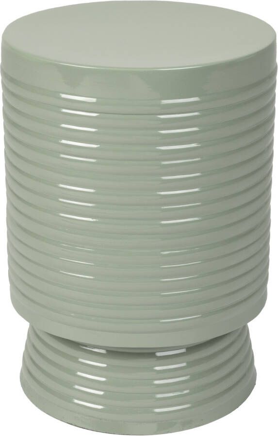 Housecraft Living Housecraft Sven Bijzettafel Rond Metaal 25x25 (S) cm Groen