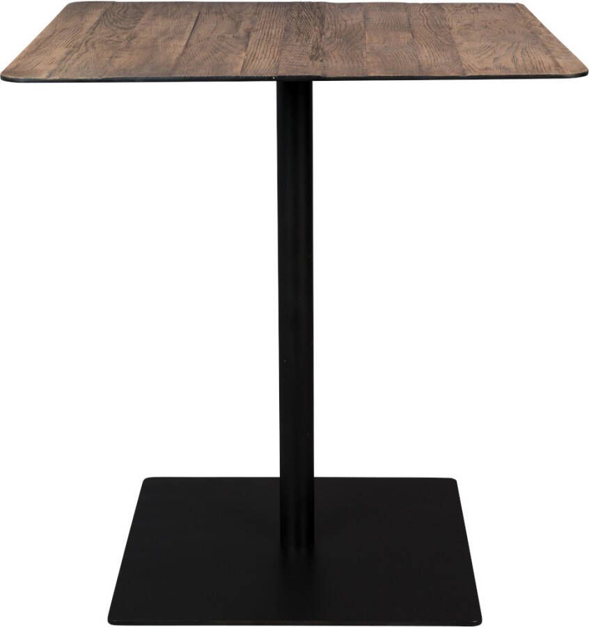 Dutchbone Vierkante Bistrotafel 'Braza' 70 x 70cm kleur Bruin