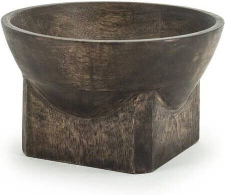 By-Boo Houten schaal Bora small brown