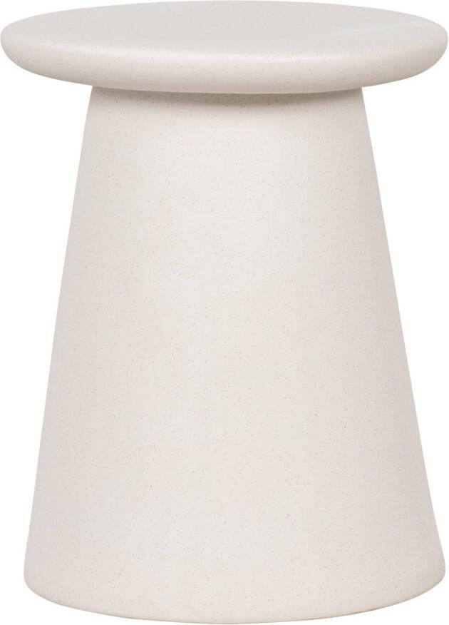 Vtwonen Button Bijzettafel Keramiek Wit 45x35x35 - Foto 5